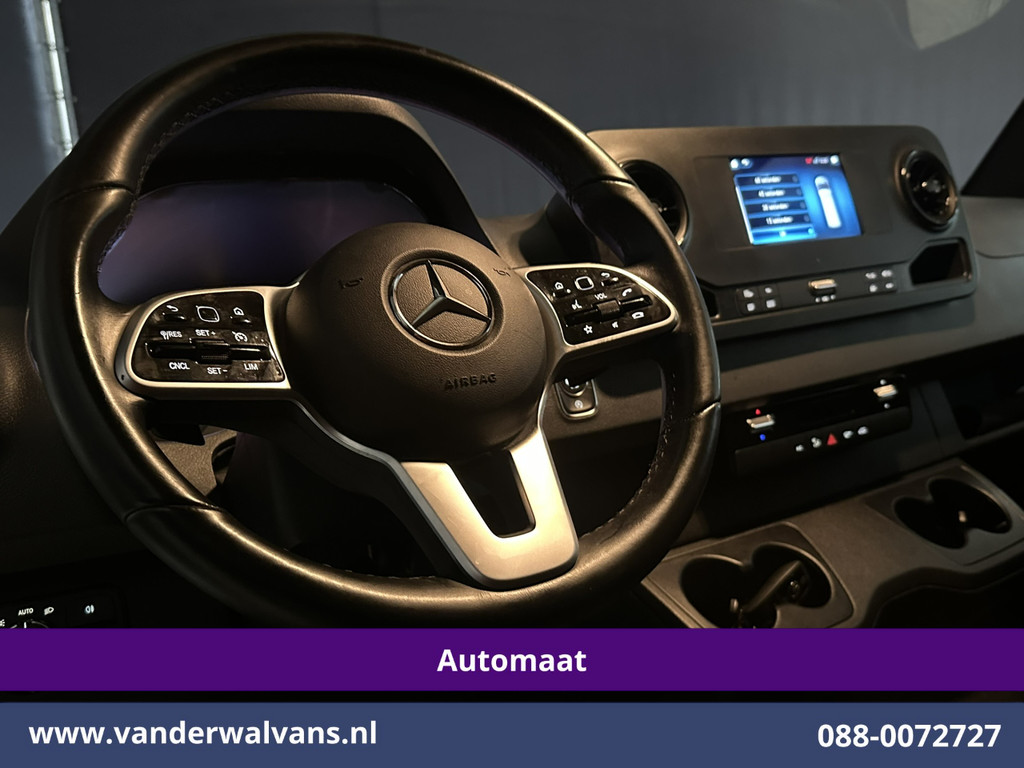 Mercedes-Benz Sprinter 317 CDI 170pk 9G-Tronic Automaat L2H2 Euro6 Airco | Navigatie | Camera | 3500kg Trekhaak Apple Carplay, Cruisecontrol, Android Auto, Parkeersensoren, Bijrijdersbank 19