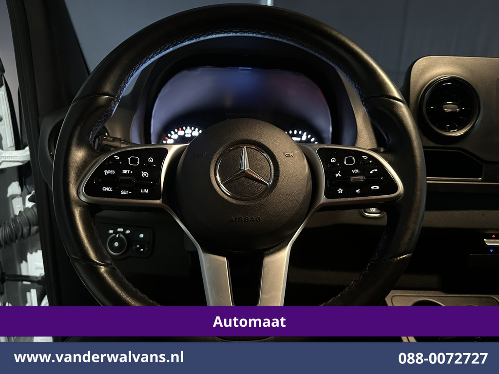 Mercedes-Benz Sprinter 317 CDI 170pk 9G-Tronic Automaat L2H2 Euro6 Airco | Navigatie | Camera | 3500kg Trekhaak Apple Carplay, Cruisecontrol, Android Auto, Parkeersensoren, Bijrijdersbank 7