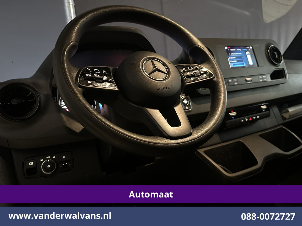Mercedes-Benz Sprinter 317 CDI 170pk 9G-Tronic Automaat L3H2 Euro6 Airco | Camera | Apple Carplay | Cruisecontrol Android Auto, Chauffeursstoel, Stoelverwarming, Parkeersensoren, Bijrijdersbank 17