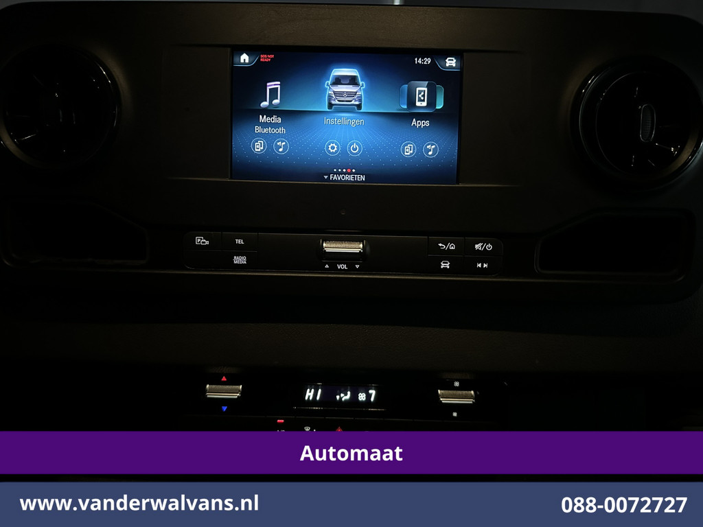 Mercedes-Benz Sprinter 317 CDI 170pk 9G-Tronic Automaat L3H2 Euro6 Airco | Camera | Apple Carplay | Cruisecontrol Android Auto, Chauffeursstoel, Stoelverwarming, Parkeersensoren, Bijrijdersbank 18
