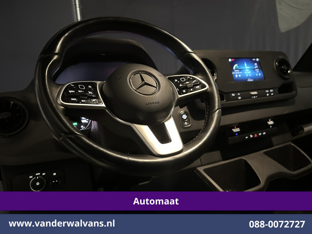 Mercedes-Benz Sprinter 317 CDI 170pk 9G-Tronic Automaat L3H2 Euro6 Airco | Camera | Apple Carplay | Cruisecontrol | Chauffeursstoel Android Auto, Stoelverwarming, Parkeersensoren, Bijrijdersbank 17