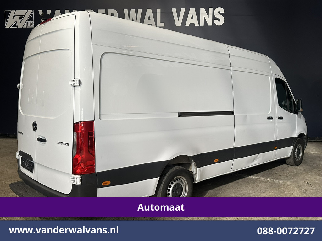 Mercedes-Benz Sprinter 317 CDI 170pk 9G-Tronic Automaat L3H2 Fabrieksgarantie Euro6 Airco | Camera | Navigatie | Apple Carplay Android Auto, Cruisecontrol, Stoelverwarming, Parkeersensoren 12