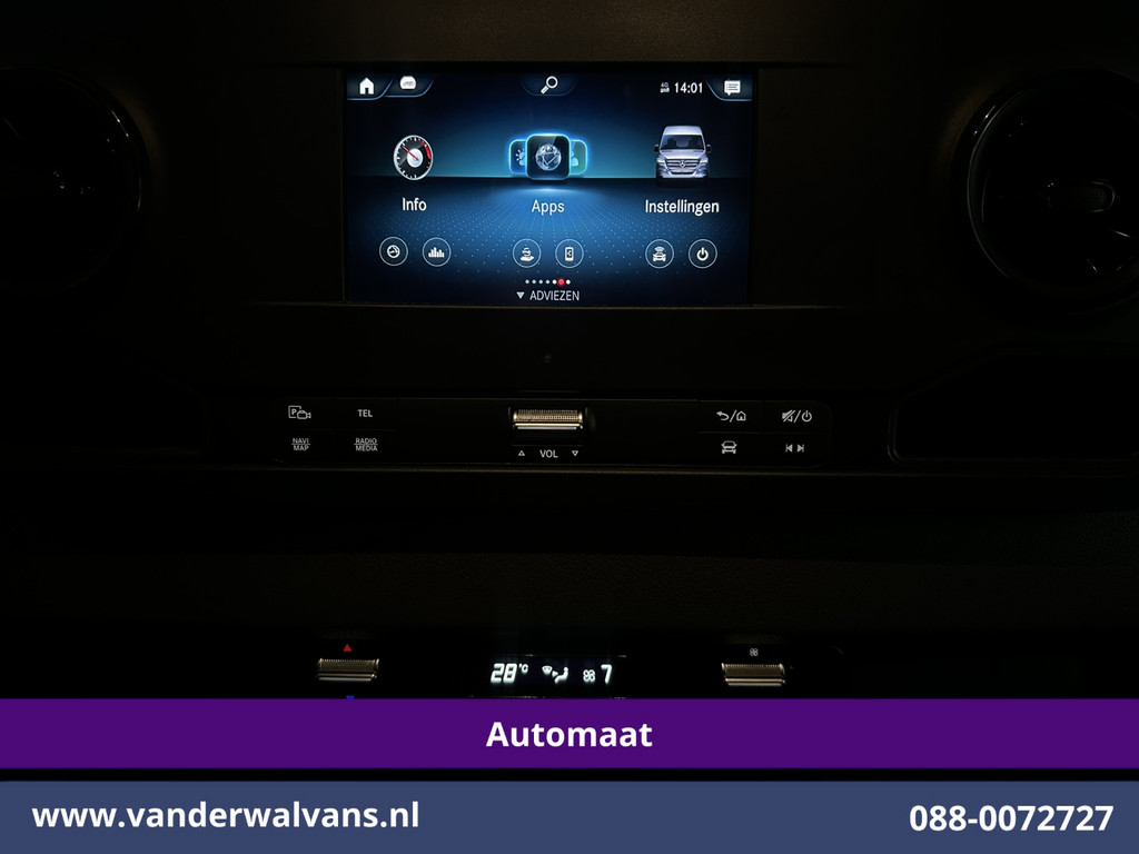 Mercedes-Benz Sprinter 317 CDI 170pk 9G-Tronic Automaat L3H2 Fabrieksgarantie Euro6 Airco | Camera | Navigatie | Apple Carplay Android Auto, Cruisecontrol, Stoelverwarming, Parkeersensoren 17