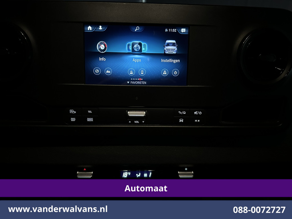 Mercedes-Benz Sprinter 317 CDI 170pk 9G-Tronic Automaat L3H2 Fabrieksgarantie Euro6 Airco | Navigatie | Camera | Apple Carplay | Cruisecontrol Android Auto, Parkeersensoren, Stoelverwarming 18