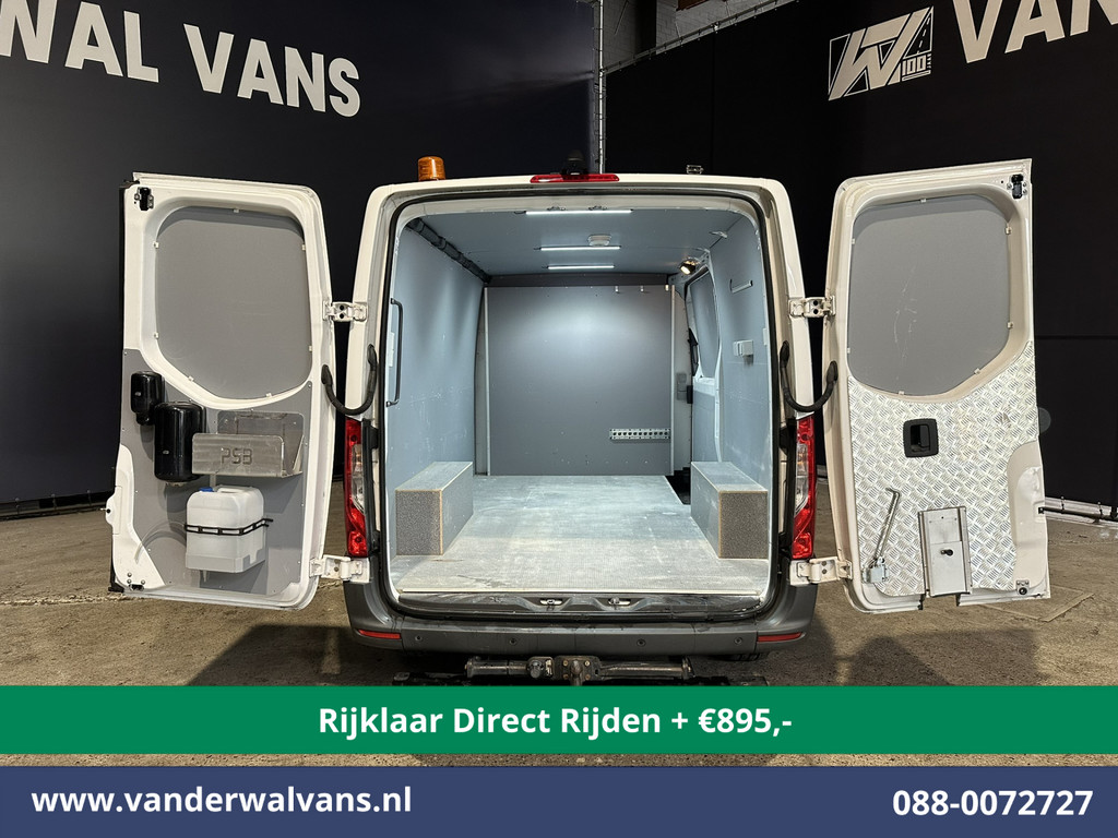 Mercedes-Benz Sprinter 317 CDI 170pk Automaat 3500kg Trekhaak L2H1 Euro6 *Rijklaar Direct Rijden* Airco | Camera | Omvormer | Apple Carplay Cruisecontrol, Android Auto, Parkeersensoren 14