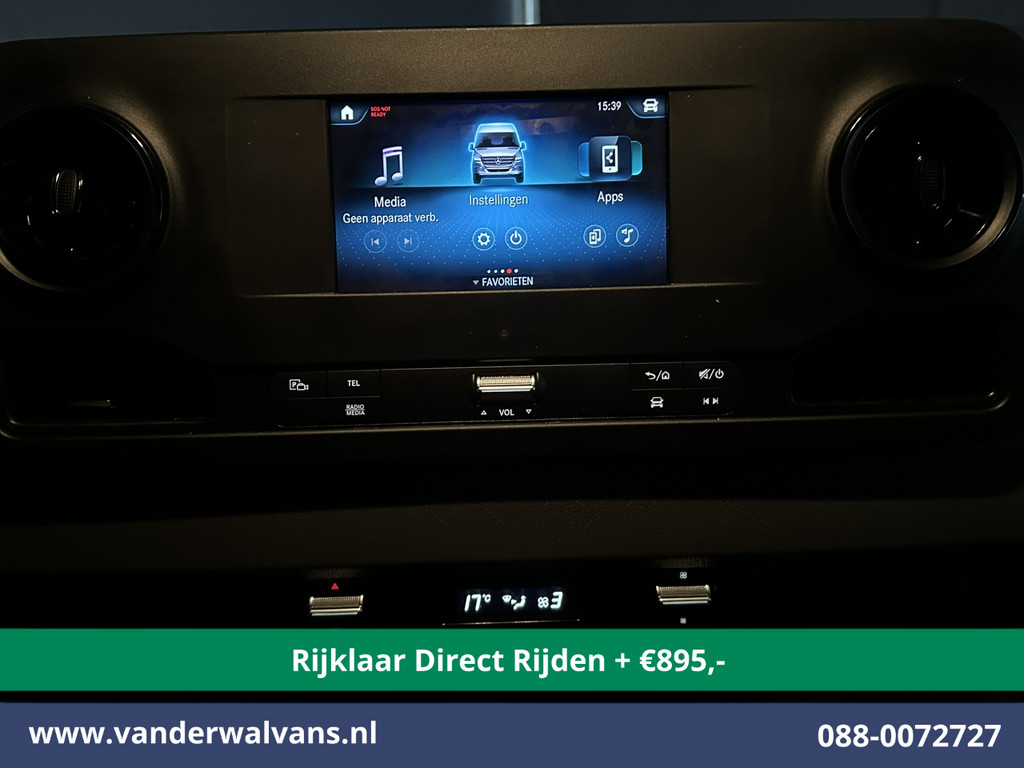 Mercedes-Benz Sprinter 317 CDI 170pk Automaat 3500kg Trekhaak L2H1 Euro6 *Rijklaar Direct Rijden* Airco | Camera | Omvormer | Apple Carplay Cruisecontrol, Android Auto, Parkeersensoren 16
