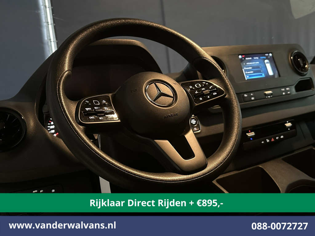 Mercedes-Benz Sprinter 317 CDI 170pk Automaat 3500kg Trekhaak L2H1 Euro6 *Rijklaar Direct Rijden* Airco | Camera | Omvormer | Apple Carplay Cruisecontrol, Android Auto, Parkeersensoren 18