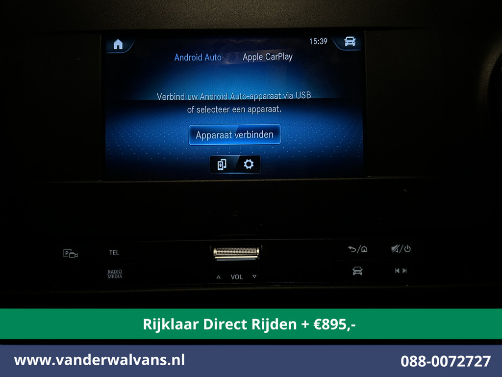 Mercedes-Benz Sprinter 317 CDI 170pk Automaat 3500kg Trekhaak L2H1 Euro6 *Rijklaar Direct Rijden* Airco | Camera | Omvormer | Apple Carplay Cruisecontrol, Android Auto, Parkeersensoren 3