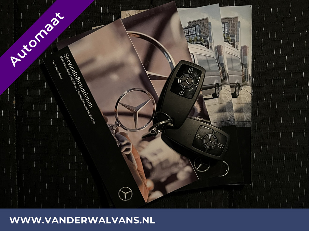 Mercedes-Benz Sprinter 317 CDI 170pk Automaat L3H2 Euro6 Airco | Camera | Apple Carplay | Chauffeursstoel Parkeersensoren, Elektrische inklapbare spiegels, 270gr. achterdeuren 21