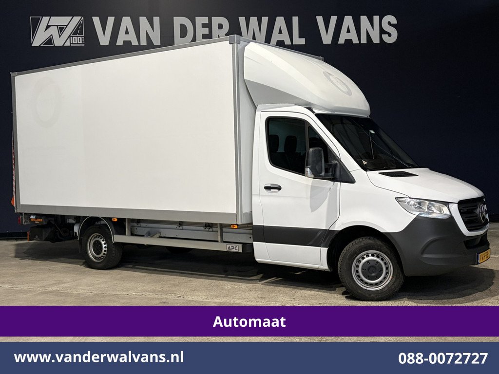 Mercedes-Benz Sprinter 317 CDI 170pk Automaat L450CM Bakwagen Laadklep 1026kg Laadvermogen Euro6 Airco | Camera | Navigatie Apple Carplay, Android Auto, Cruisecontrol, Bijrijdersbank