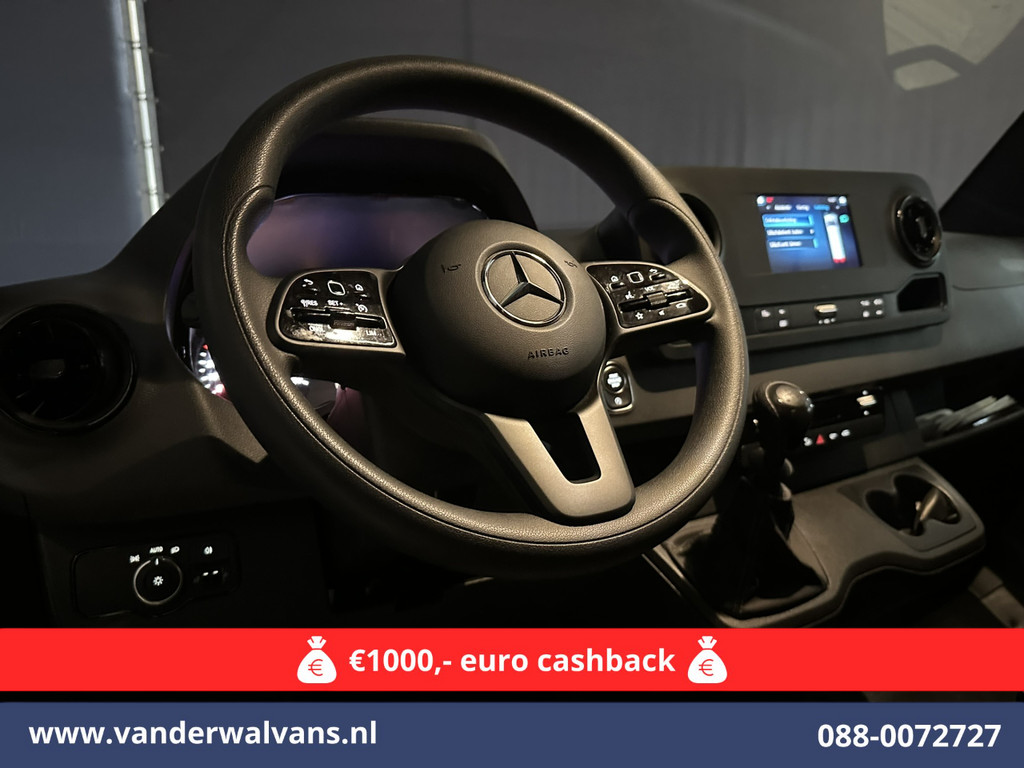 Mercedes-Benz Sprinter 317 CDI 170pk L3H2 Euro6 Airco | Camera | Apple Carplay | Android Auto Cruisecontrol, Parkeersensoren, Stoelverwarming, Bijrijdersbank, MBUX 16