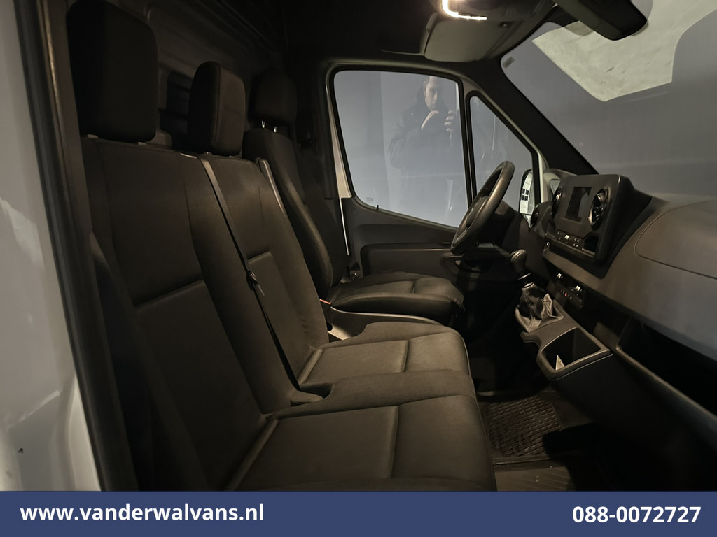 Mercedes-Benz Sprinter 317 CDI 170pk L3H2 Euro6 Airco | Camera | Apple Carplay | Cruisecontrol | Chauffeursstoel Android Auto, Stoelverwarming, Bijrijdersbank 8