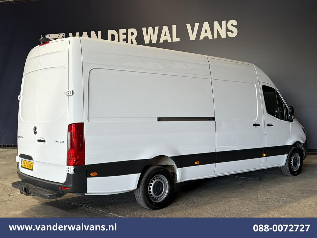 Mercedes-Benz Sprinter 317 CDI 170pk L3H2 Euro6 Airco | Camera | Navigatie | Apple Carplay | Parkeersensoren Android Auto, Bijrijdersbank, Trekhaak 10