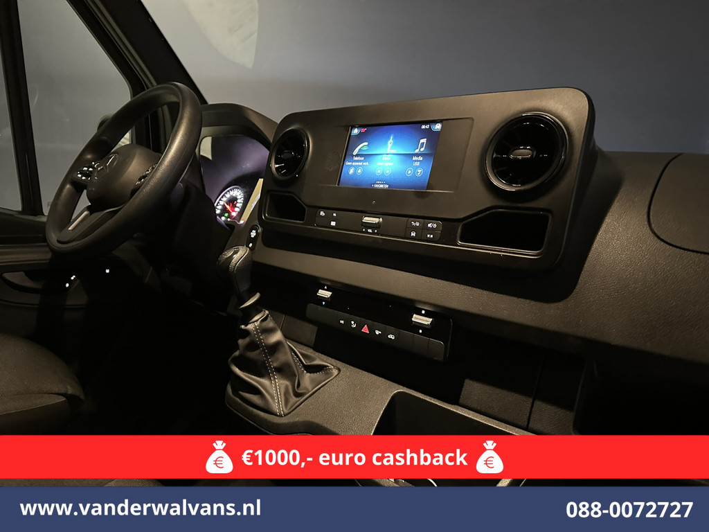 Mercedes-Benz Sprinter 317 CDI 170pk L3H2 Euro6 *Rijklaar Direct Rijden* Airco | MBUX | Camera | Apple Carplay | Cruisecontrol Stoelverwarming, Chauffeursstoel, Bijrijdersbank, Android Auto, MBUX 16