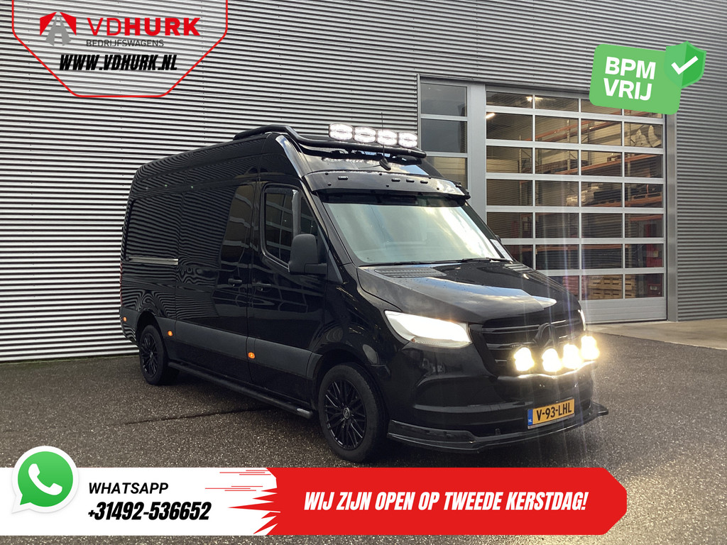Mercedes-Benz Sprinter 317 CDI Aut. L2H2 3.5t Trekverm./ Gev.Stoel/ Standkachel/ Carplay/ Camera/ Navi/ Cruise/ DAB/ LMV/ Sidebars/ Trekhaak 7
