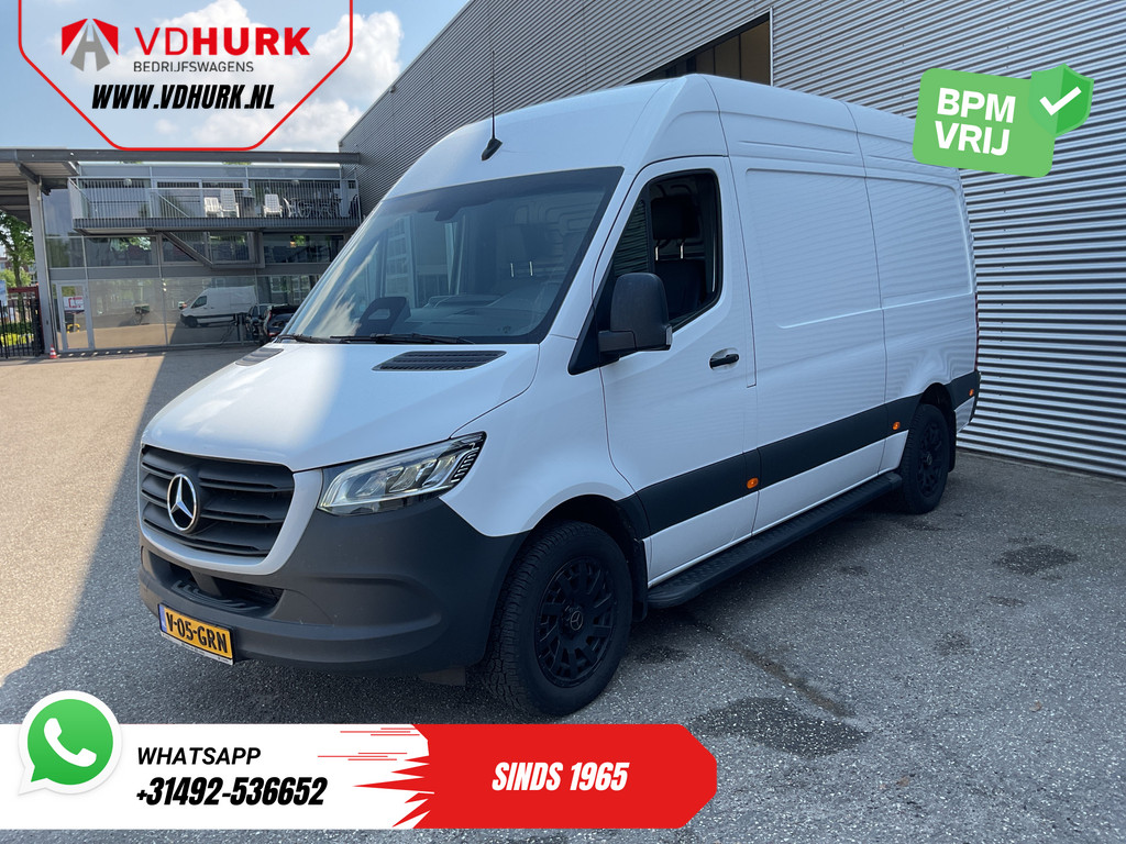 Mercedes-Benz Sprinter 317 CDI Aut. L2H2 3.5t Trekverm./ LED/ Gev.Stoel/ Carplay/ Inrichting/ Navi/ Cruise/ Camera/ Sidesteps/ 18?LMV 10