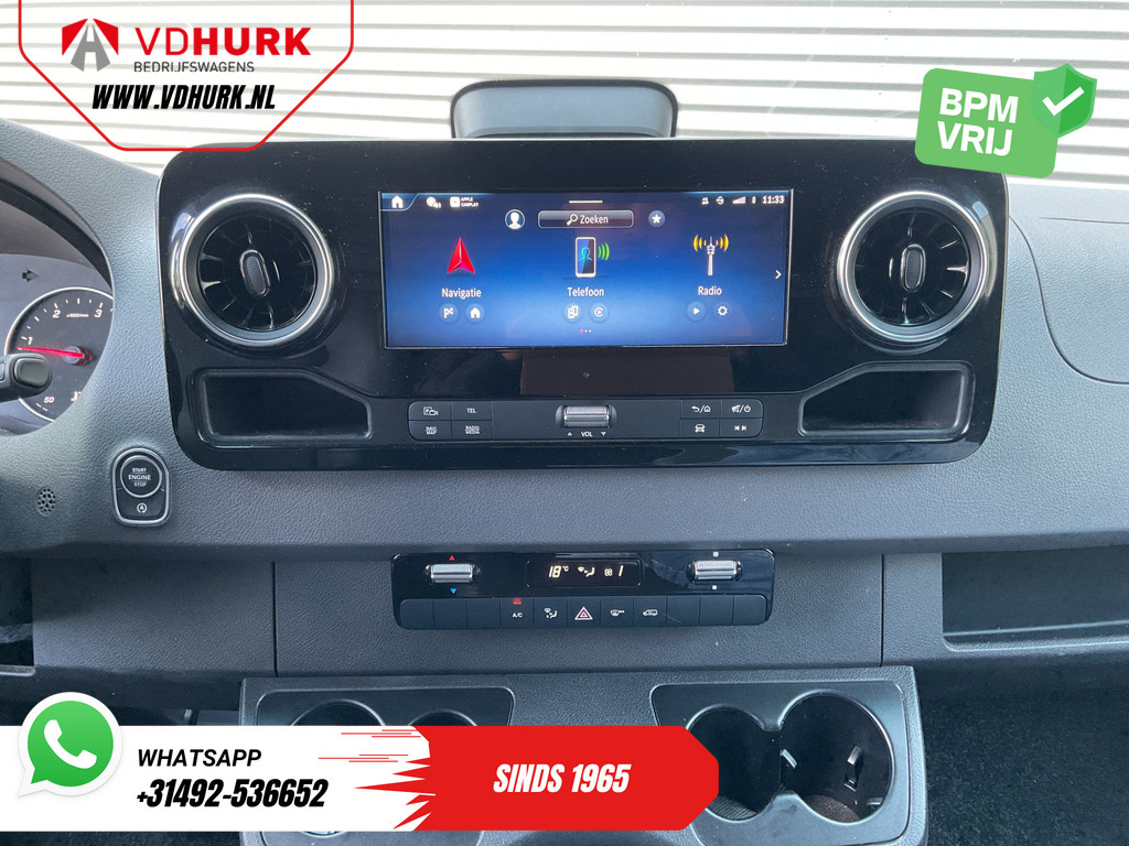 Mercedes-Benz Sprinter 317 CDI Aut. L2H2 3.5t Trekverm./ LED/ Gev.Stoel/ Carplay/ Inrichting/ Navi/ Cruise/ Camera/ Sidesteps/ 18?LMV 15