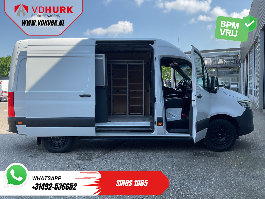 Mercedes-Benz Sprinter 317 CDI Aut. L2H2 3.5t Trekverm./ LED/ Gev.Stoel/ Carplay/ Inrichting/ Navi/ Cruise/ Camera/ Sidesteps/ 18?LMV 5