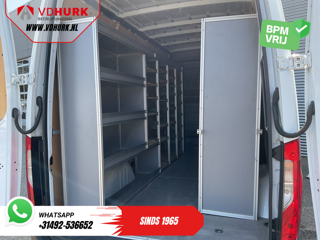 Mercedes-Benz Sprinter 317 CDI Aut. L2H2 3.5t Trekverm./ LED/ Gev.Stoel/ Carplay/ Inrichting/ Navi/ Cruise/ Camera/ Sidesteps/ 18?LMV 7