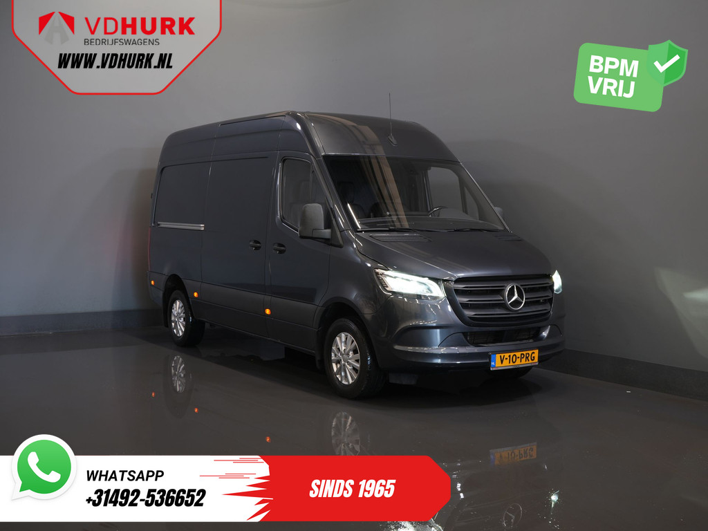 Mercedes-Benz Sprinter 317 CDI Aut. L2H2 LED/ Adapt.Cruise/ Standkachel/ Stoelverw./ Carplay/ Camera/ Trekhaak