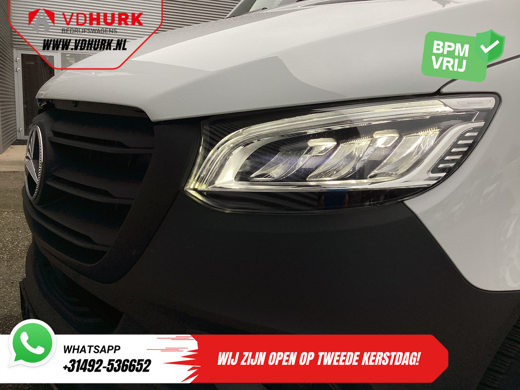 Mercedes-Benz Sprinter 317 CDI Aut. L2H2 LED/ Gev.Stoel/ 270Gr.Deuren/ Stoelverw./ Navi/ Camera/ PDC/ Cruise 15