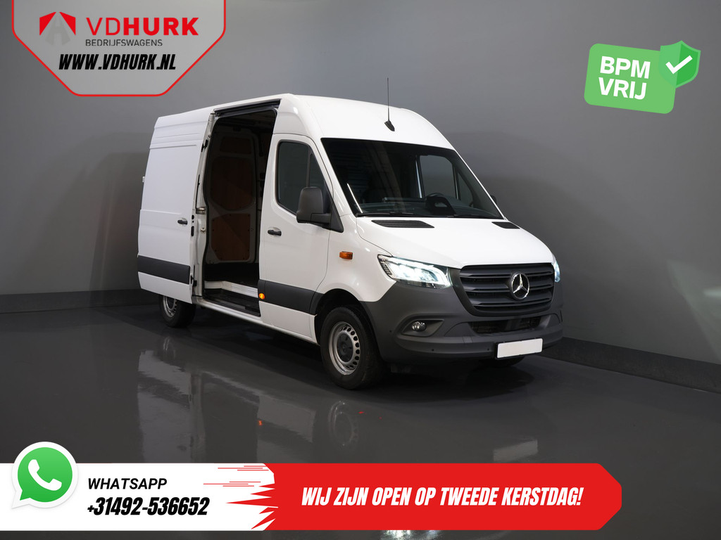 Mercedes-Benz Sprinter 317 CDI Aut. L2H2 LED/ Gev.Stoel/ 270Gr.Deuren/ Stoelverw./ Navi/ Camera/ PDC/ Cruise 9