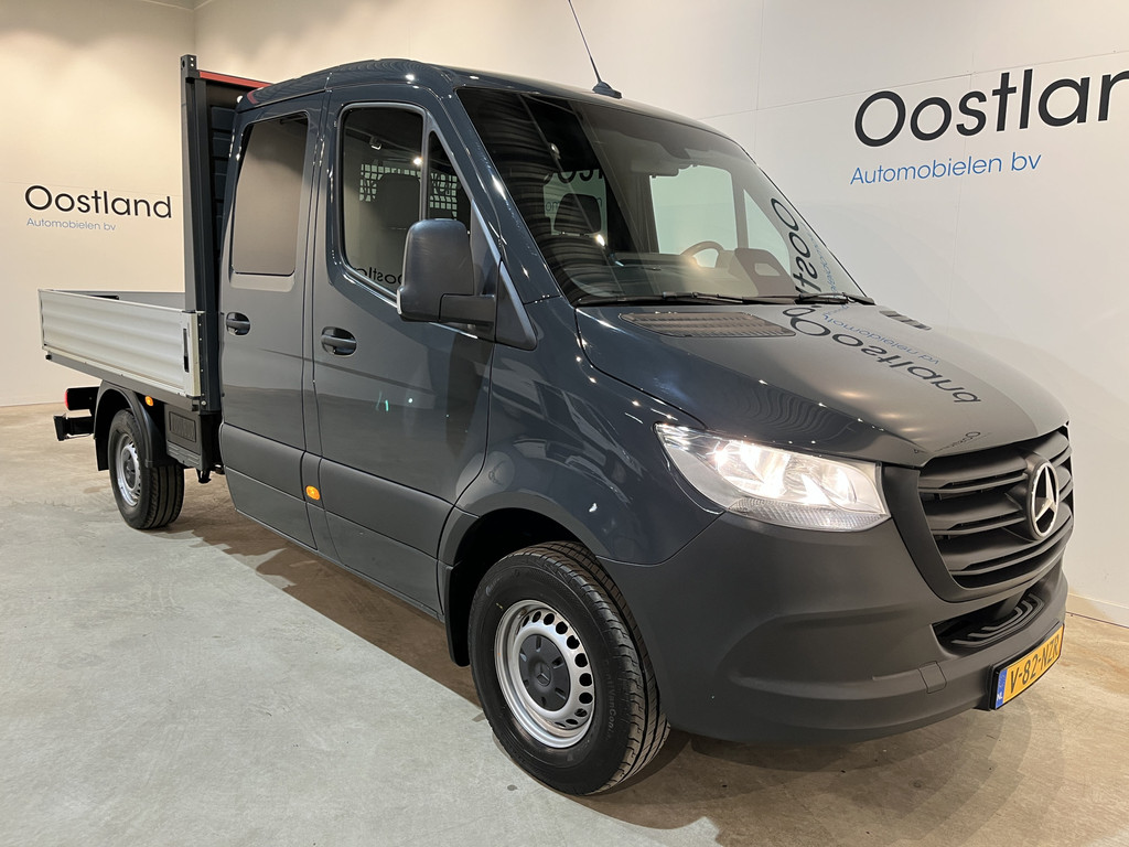 Mercedes-Benz Sprinter 317 CDI L2 RWD DC 7 PERS. Automaat Open Laadbak / Euro 6 / Airco / Cruise Control / Trekhaak / Camera / 16.200 KM !! 16