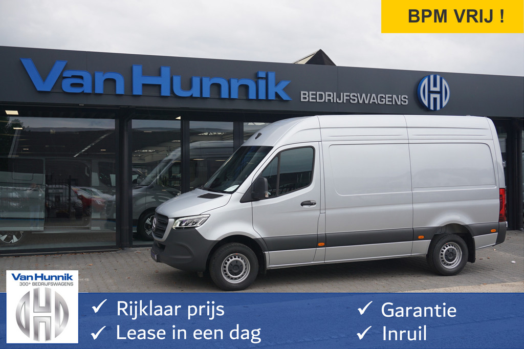 Mercedes-Benz Sprinter 317CDI Pro L2H2 BPM VRIJ!! 10.25 Mbux Cam, Gev. Stoel, 3.5T Trekgewicht, LED!! NR. A