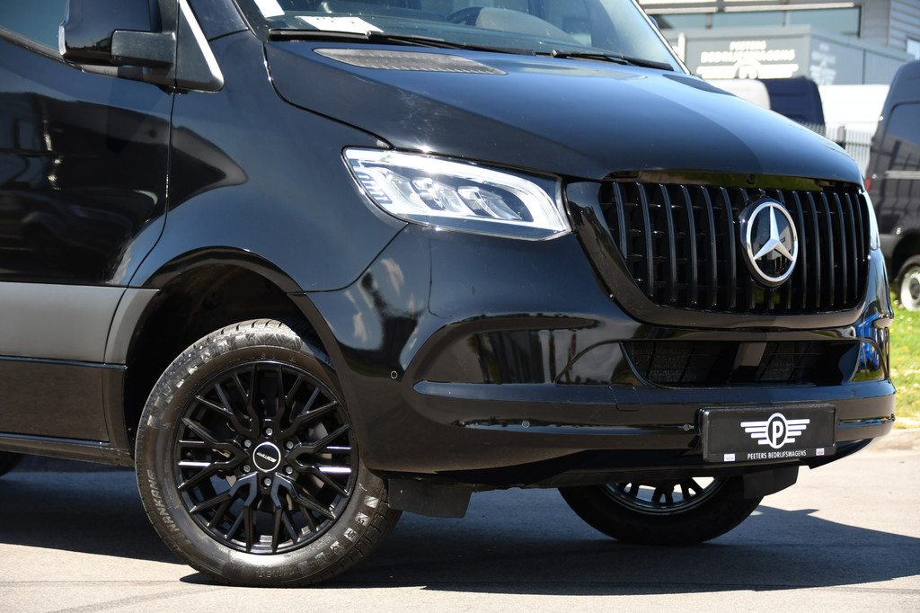 Mercedes-Benz Sprinter 319 1.9 CDI L2H2 RWD Black Edition Camera, Cruise, Carplay, LED, 190pk, Multimedia, Automaat, Geveerde stoel, Sensoren, Trekhaak, Uniek! 8
