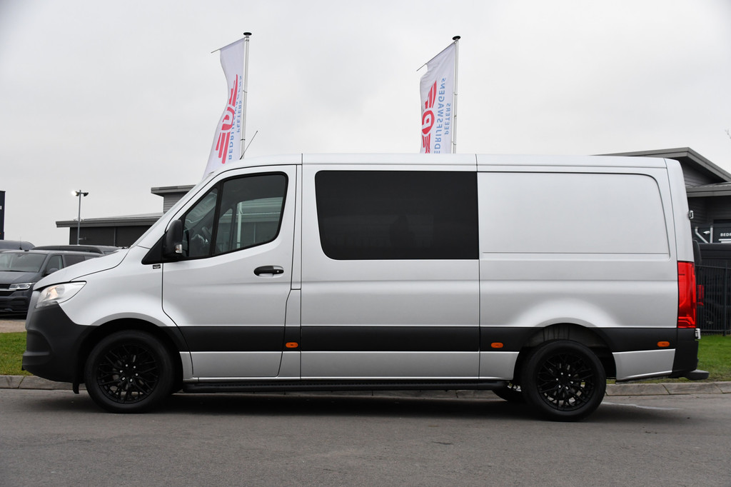 Mercedes-Benz Sprinter 319 3.0 V6 CDI L2H1 DC PB Edition Camera, Cruise, Carplay, NAVI, 190pk, Automaat, Multimedia, Uniek! 9