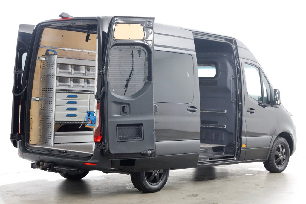 Mercedes-Benz Sprinter 319 CDI 3.0 V6 190pk L2H2 7G Automaat LED/Inrichting/Trekhaak 3500kg 07-2019 14