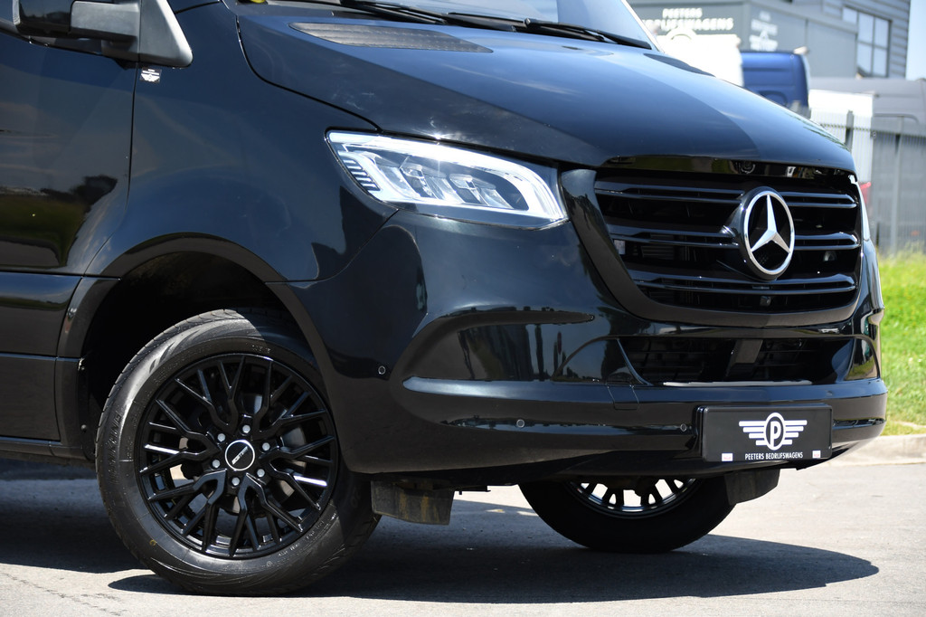 Mercedes-Benz Sprinter 319 V6 3.0 CDI L2H2 Black Edition Camera, Cruise, Carplay, LED, Automaat, 190pk, Multimedia, Lederstuur, Uniek! 6