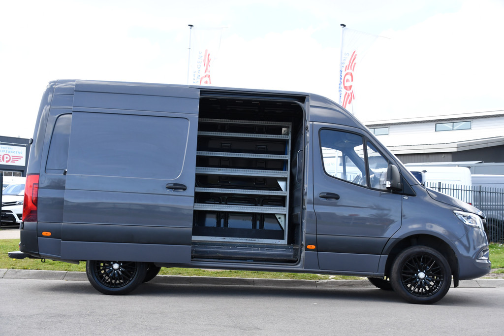 Mercedes-Benz Sprinter 319 V6 3.0 CDI L2H2 PB Edition Camera, Cruise, Carplay, 10,5 Mbux, LED, Sensoren, 190pk, Uniek! Automaat, Uniek! 11