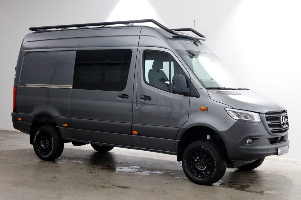 Mercedes-Benz Sprinter 419 CDI 190pk L2H2 4x4 A4M 9G Automaat ACC/LED/Draaistoelen/360° Camera NIEUW 06-2024 12