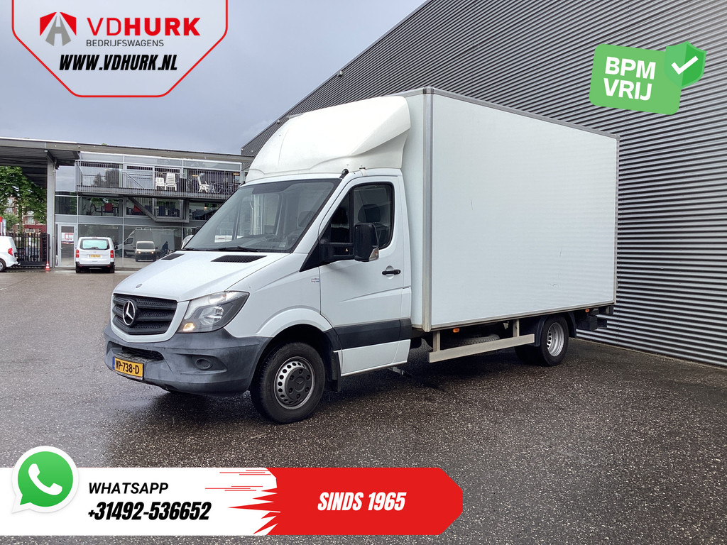 Mercedes-Benz Sprinter 516 2.2 CDI Bakwagen Laadklep/ Euro 6/ Dubbel lucht/ Spoiler/ Gev.Stoel/ Camera/ Airco/ Trekhaak/ 428x238x218 8