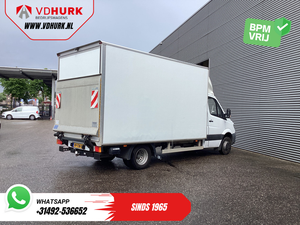 Mercedes-Benz Sprinter 516 2.2 CDI Bakwagen Laadklep/ Euro 6/ Dubbel lucht/ Spoiler/ Gev.Stoel/ Camera/ Airco/ Trekhaak/ 428x238x218 9