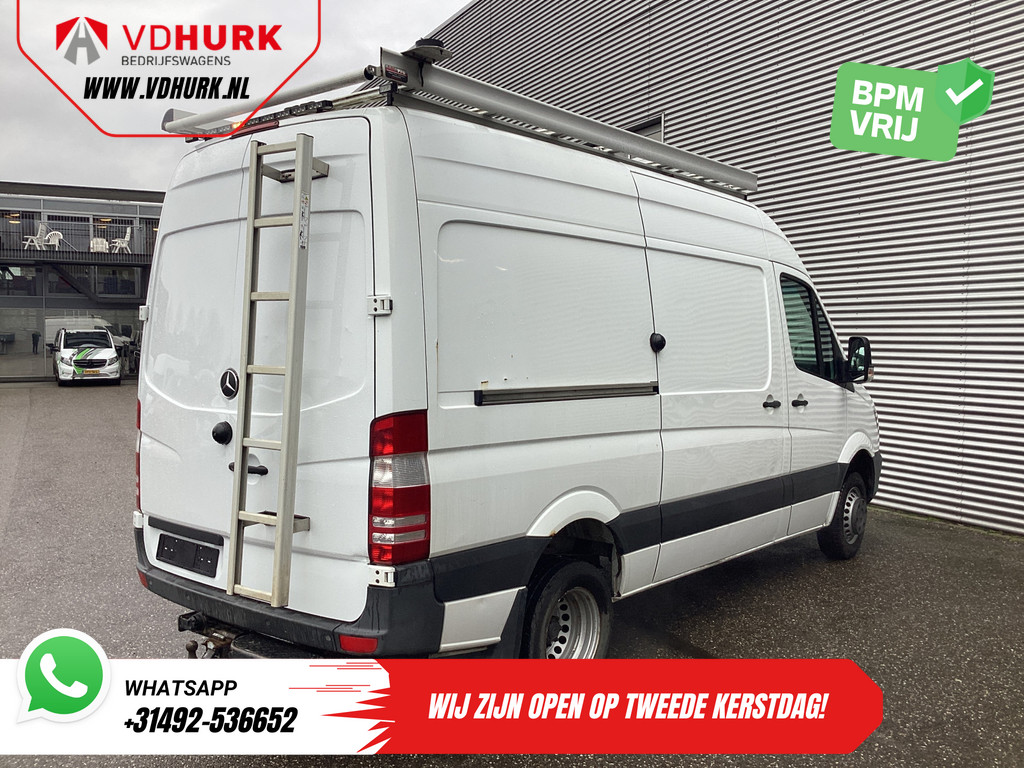 Mercedes-Benz Sprinter 516 2.2 CDI L2H2 EXPORT E6/ Dubbel Lucht/ 3.5t Trekverm./ Imperiaal + Ladder/ Airco/ PDC 9