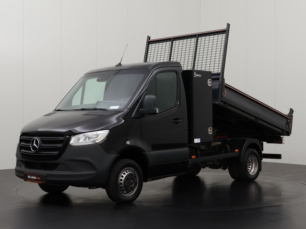 Mercedes-Benz Sprinter 516CDI Kipper | Toolbox | 3500Kg Trekhaak | Airco | Cruise | 3-Persoons | Mbux 10