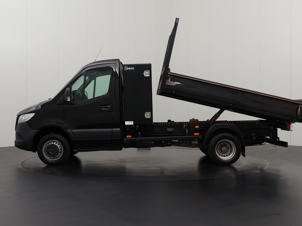 Mercedes-Benz Sprinter 516CDI Kipper | Toolbox | 3500Kg Trekhaak | Airco | Cruise | 3-Persoons | Mbux 16