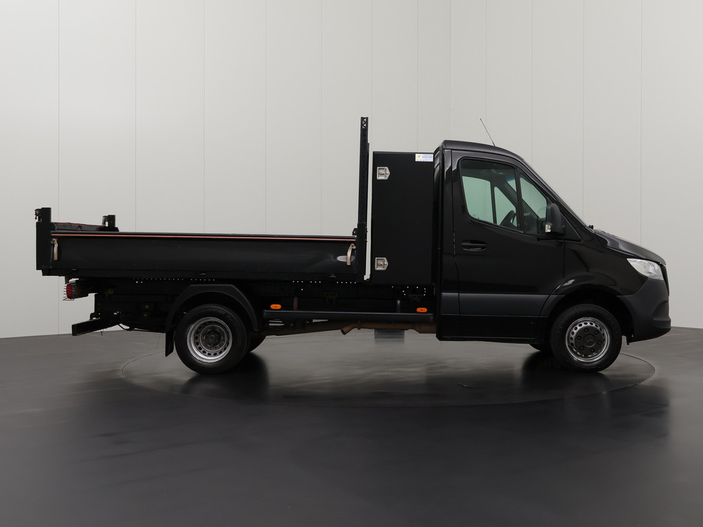 Mercedes-Benz Sprinter 516CDI Kipper | Toolbox | 3500Kg Trekhaak | Airco | Cruise | 3-Persoons | Mbux 19