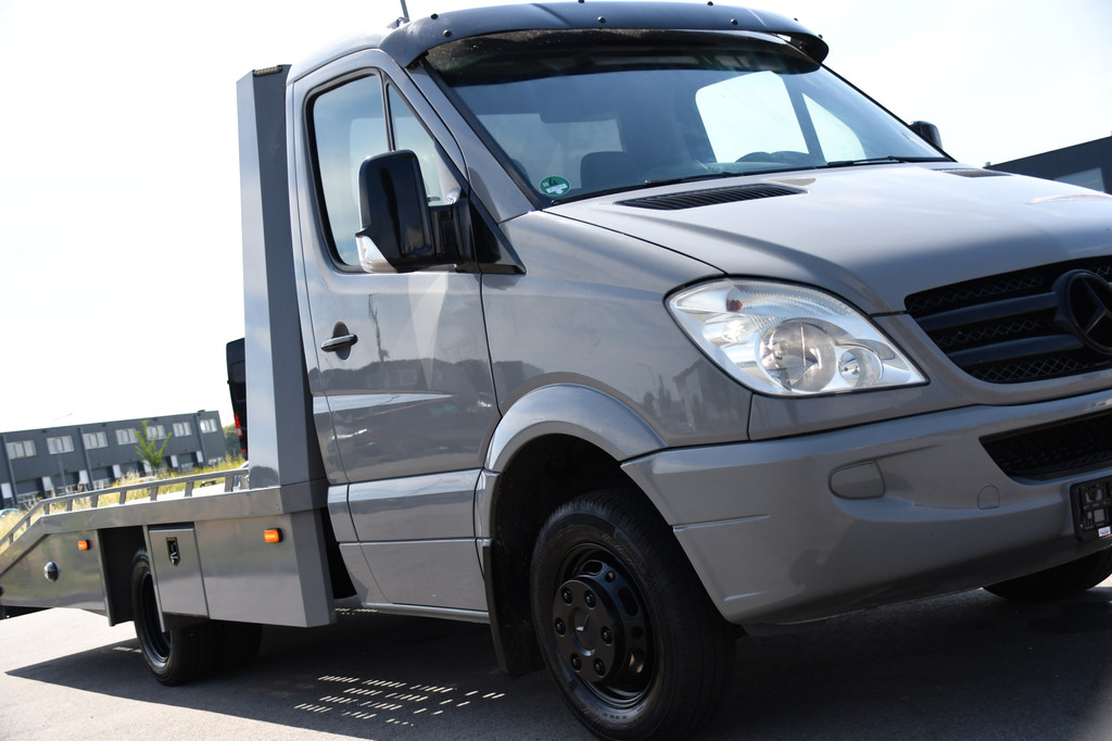 Mercedes-Benz Sprinter 518 3.0 CDI L3 Oprijwagen MARGE! Cruise, Leder, Multimedia, 184pk, Lier, Automaat, Airco, geveerde stoel, NIEUW STAAT! Auto transport, Auto trailer, EXPORT! HANDEL! UNIEK! 16