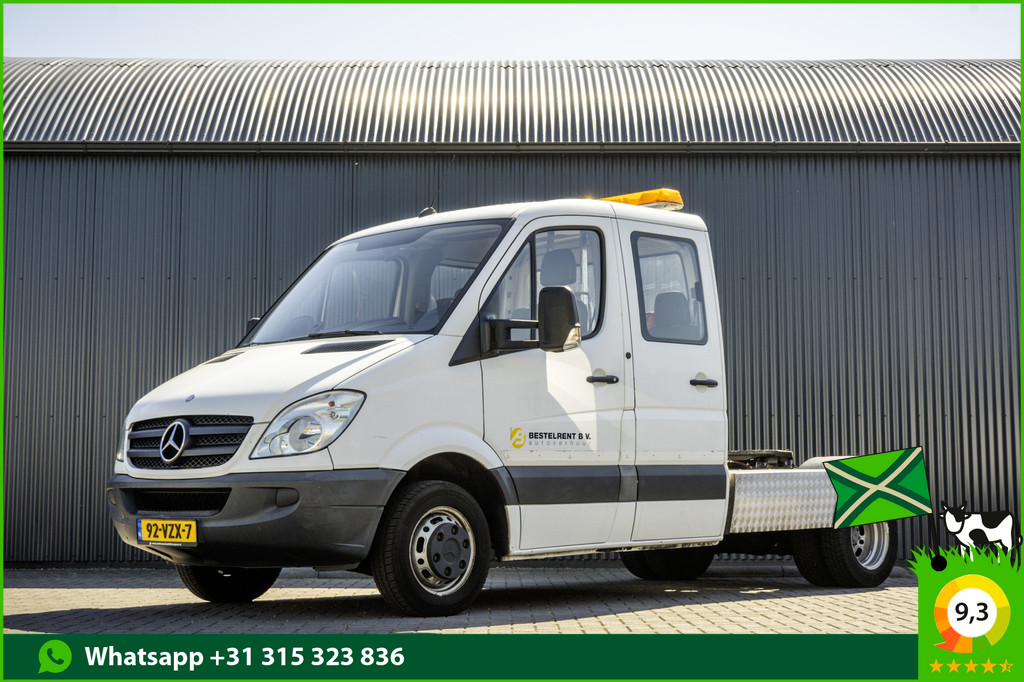 Mercedes-Benz Sprinter 518 CDI 3.0 180PK | Be-Trekker 8.7T | TG: 6690 KG | Cruise | Airco | 6-Persoons
