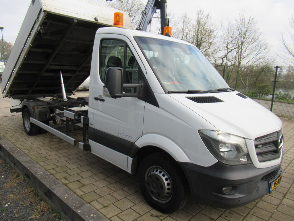 Mercedes-Benz Sprinter 519 CDI 3.0 6-Cil. 140KW Kipper + Kraan Amco-Veba + RF 7