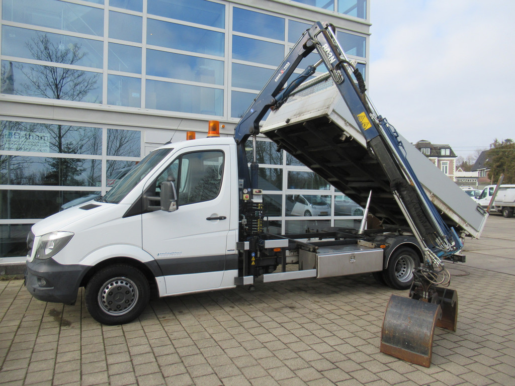 Mercedes-Benz Sprinter 519 CDI 3.0 6-Cil. 140KW Kipper + Kraan Amco-Veba + RF 8