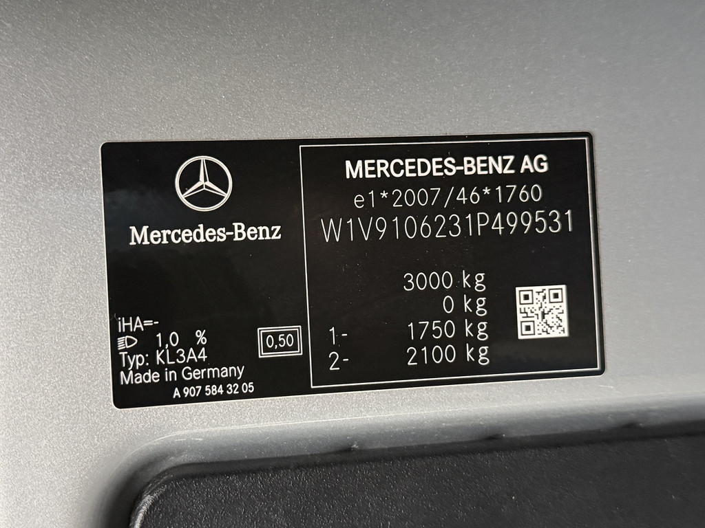 Mercedes-Benz Sprinter 9G-Tronic Automaat L2H2 | Multimedia | Camera | Airco | 3-Zits | Betimmering 21