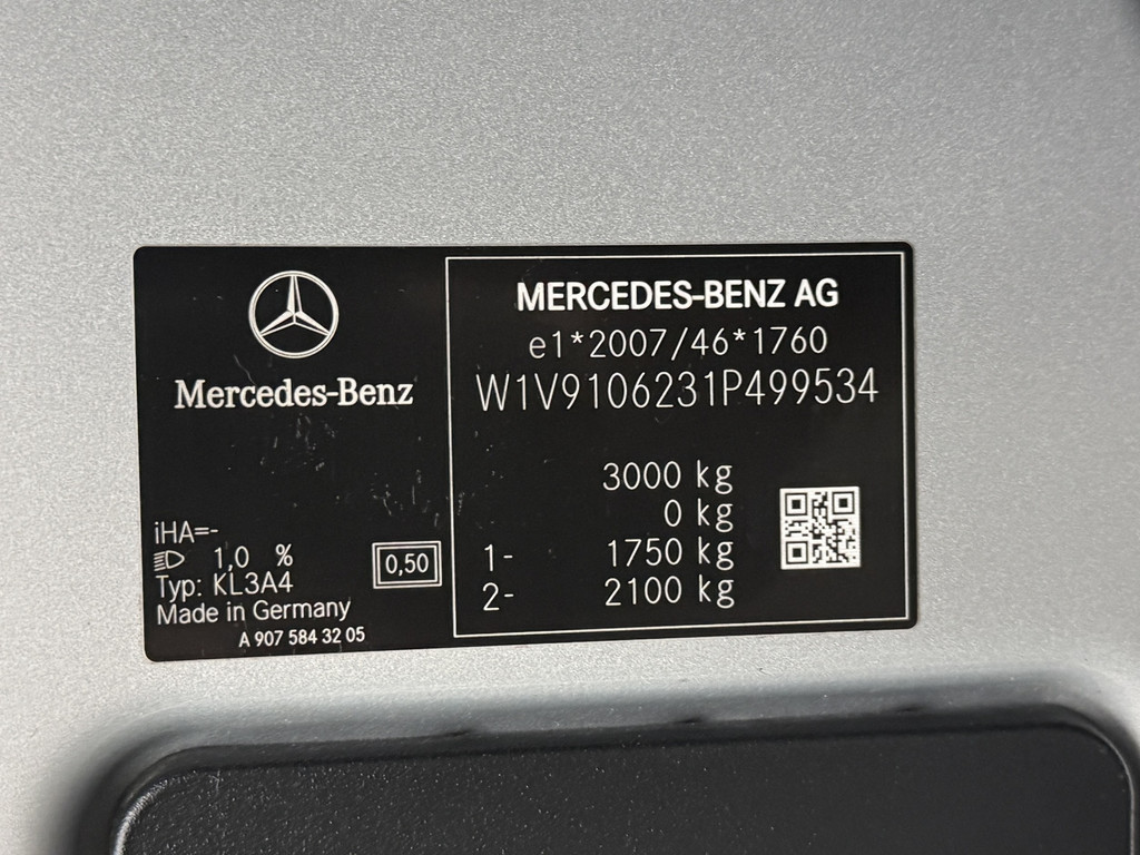 Mercedes-Benz Sprinter 9G-Tronic Automaat L2H2 | Multimedia | Camera | Airco | 3-Zits | Betimmering 21