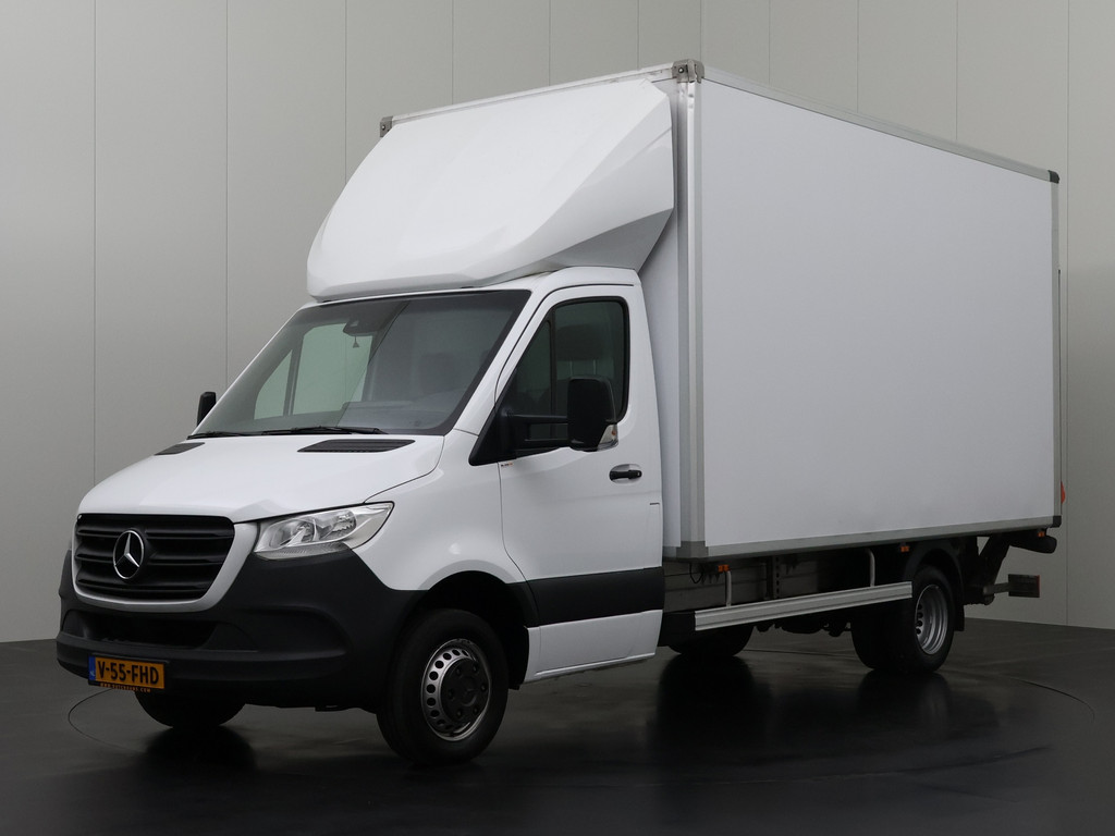 Mercedes-Benz Sprinter Automaat Dubbellucht Bakwagen | Laadklep | 2.38 Hoog | Dakspoiler | Zijdeur | 7