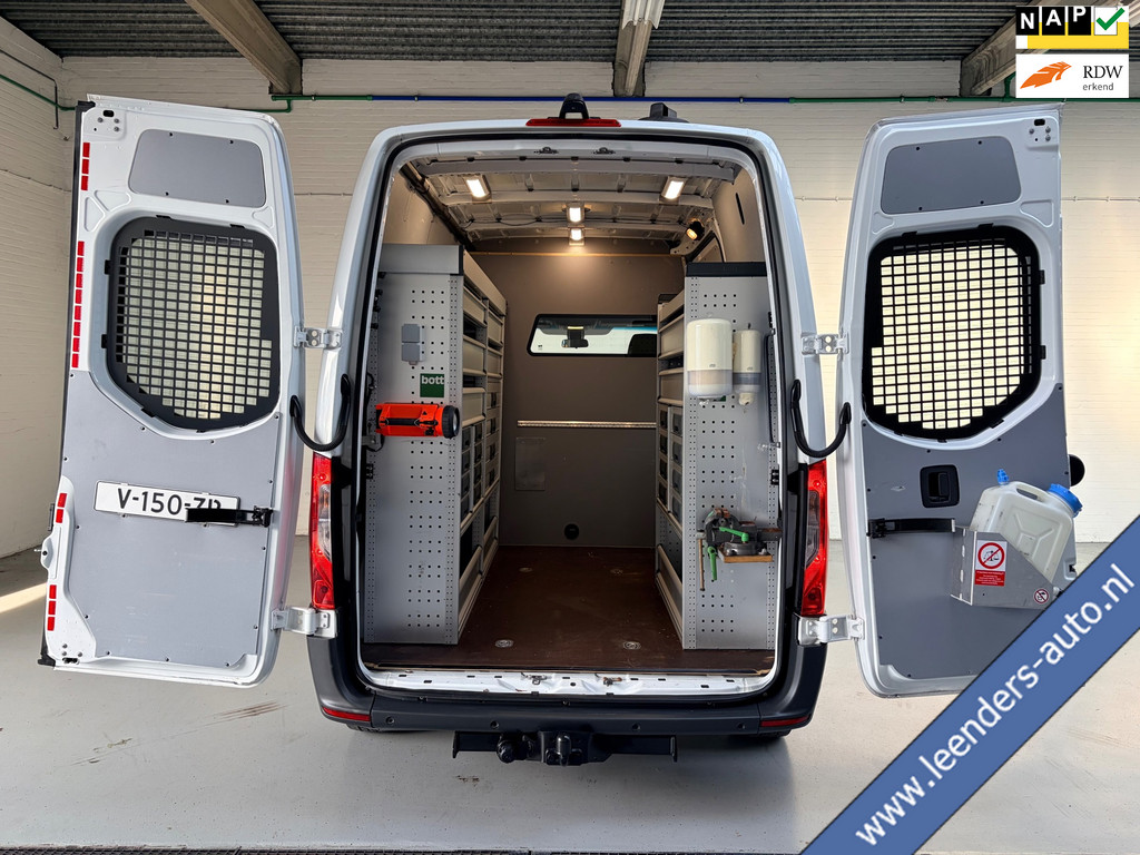 Mercedes-Benz Sprinter Automaat Servicewagen 314 2.2 CDI 140PK L1H2 euro6 BOTT, Victron V230, Standkachel Trekhaak RIJKLAARPRIJS