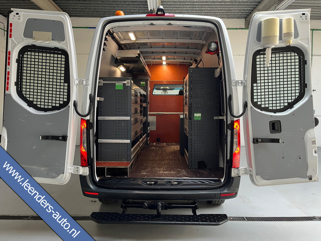 Mercedes-Benz Sprinter Automaat Servicewagen 314 2.2 CDI 140PK L2H2 euro6 BOTT, Victron V230, Standkachel Trekhaak RIJKLAARPRIJS