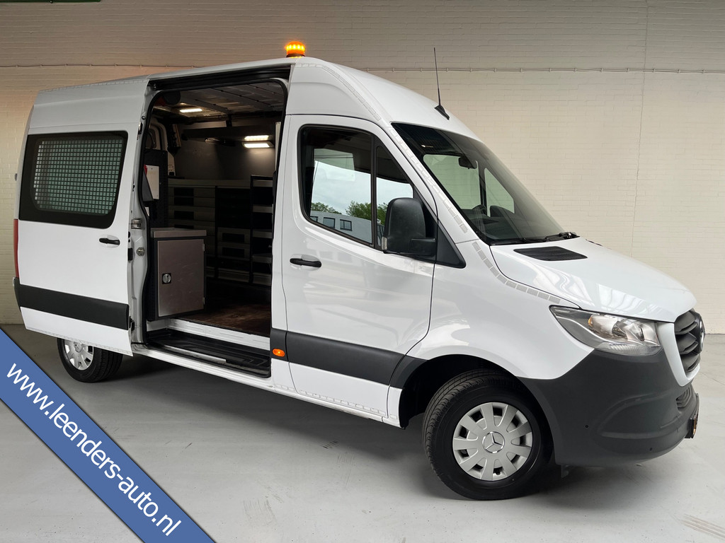 Mercedes-Benz Sprinter Automaat Servicewagen 314 2.2 CDI 140PK L2H2 euro6 BOTT, Victron V230, Standkachel Trekhaak RIJKLAARPRIJS 2